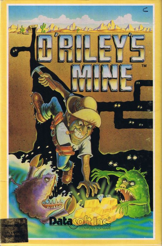 Front Cover for O'Riley's Mine (Commodore 64)