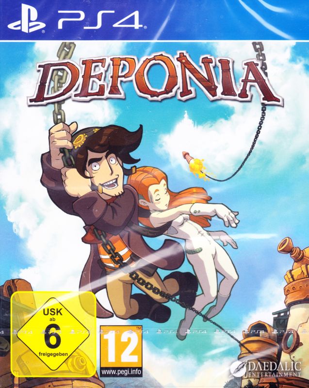 Front Cover for Deponia (PlayStation 4)