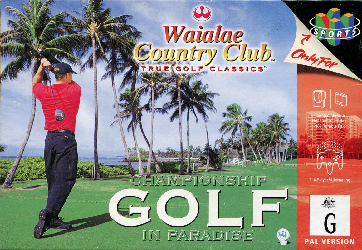 Front Cover for True Golf Classics: Waialae Country Club (Nintendo 64)
