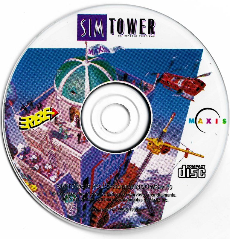 Media for SimTower: The Vertical Empire (Windows 3.x)