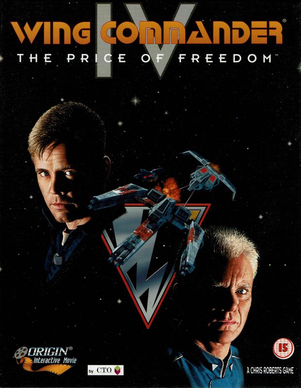 Front Cover for Wing Commander IV: The Price of Freedom (DOS)