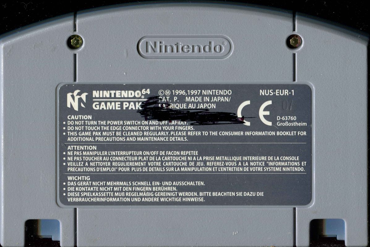 Media for Vigilante 8: 2nd Offense (Nintendo 64): Back