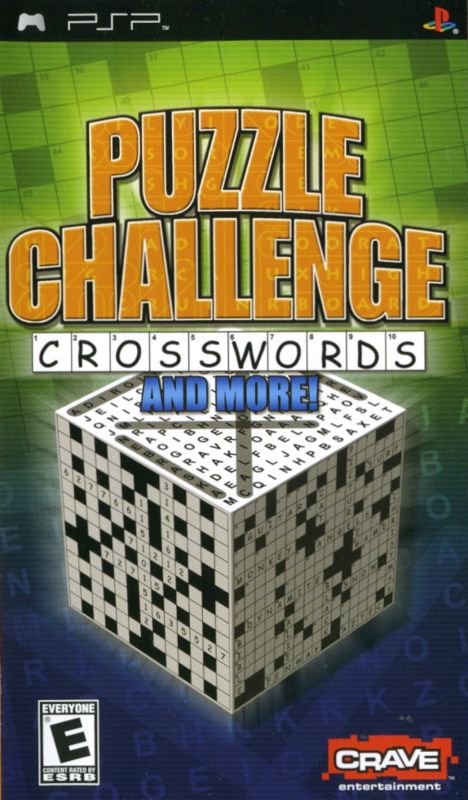 Front Cover for Puzzle Challenge: Crosswords and More! (PSP)
