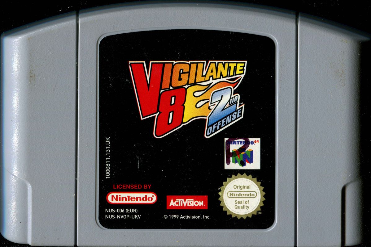 Media for Vigilante 8: 2nd Offense (Nintendo 64): Front