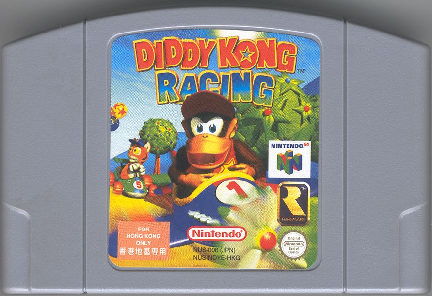 Diddy Kong Racing cover or packaging material MobyGames Diddy Kong Racing cover or packaging material MobyGames