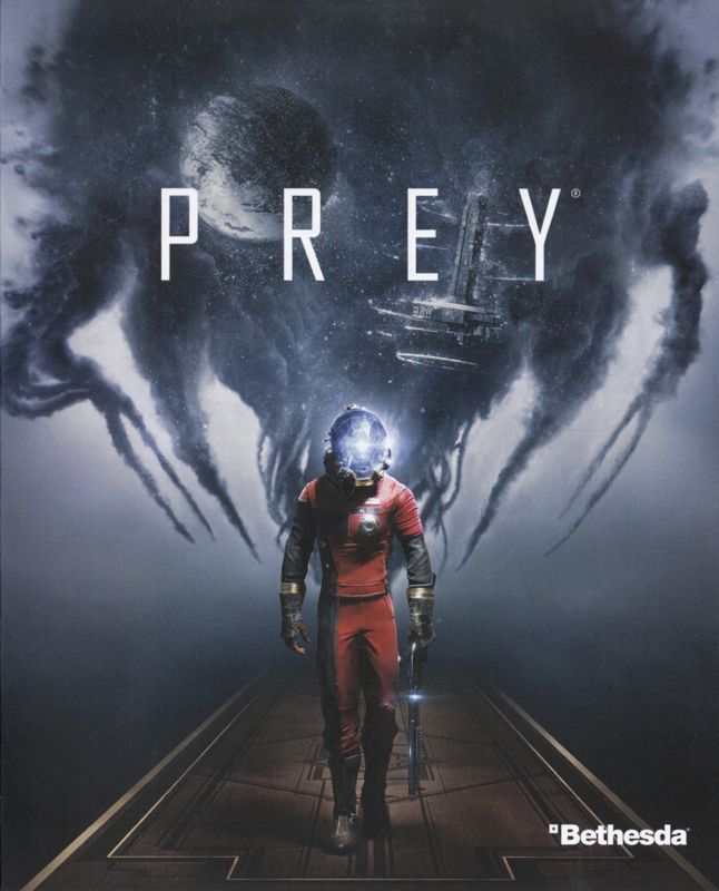 Manual for Prey (PlayStation 4): Front