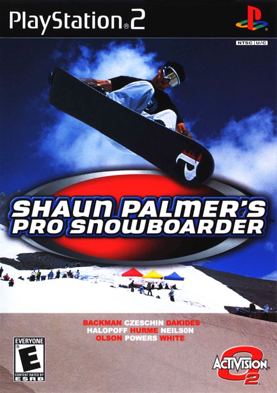 Front Cover for Shaun Palmer's Pro Snowboarder (PlayStation 2)