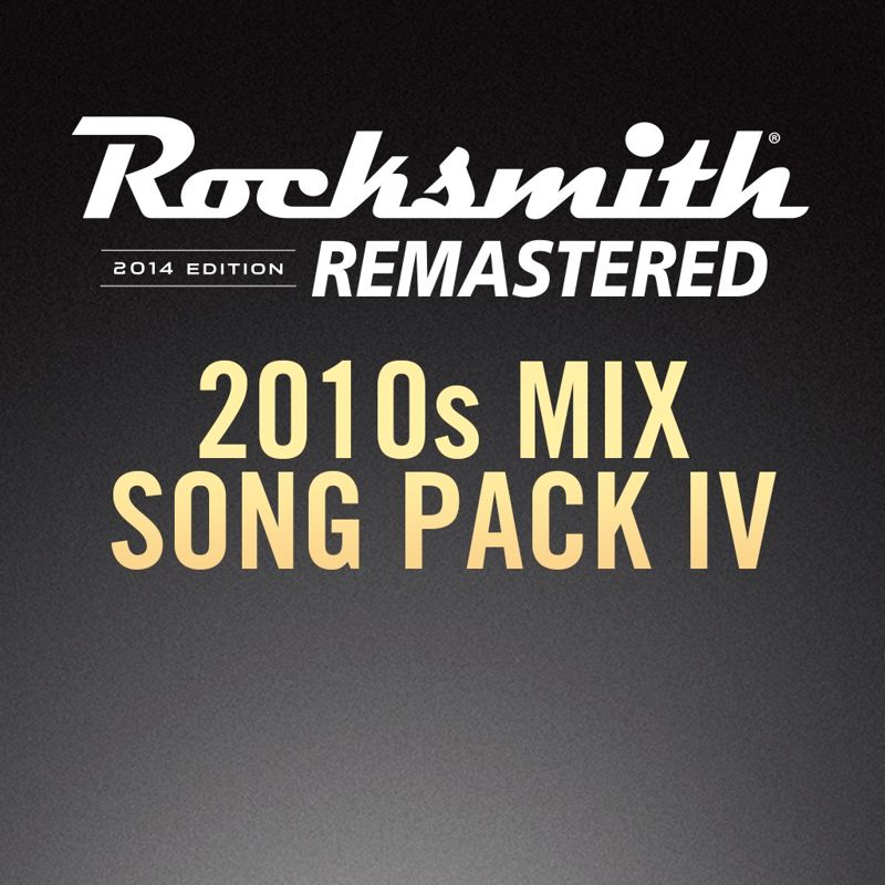 Front Cover for Rocksmith: All-new 2014 Edition - 2010s Mix Song Pack IV (PlayStation 3 and PlayStation 4) (download release)
