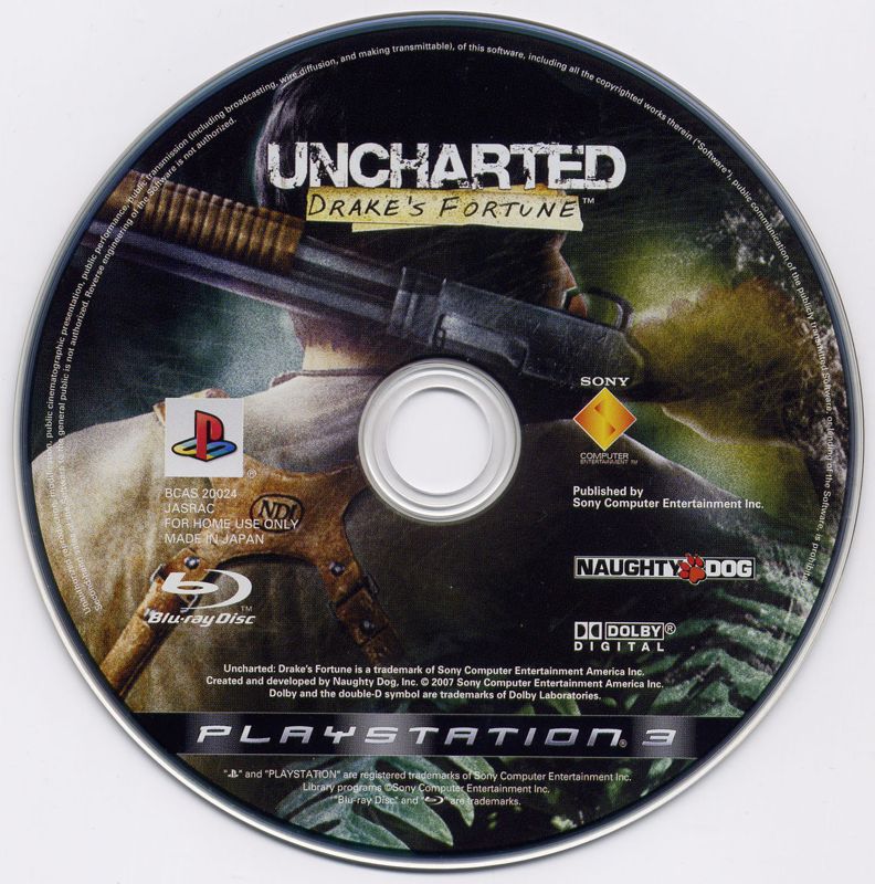 Media for Uncharted: Drake's Fortune (PlayStation 3)