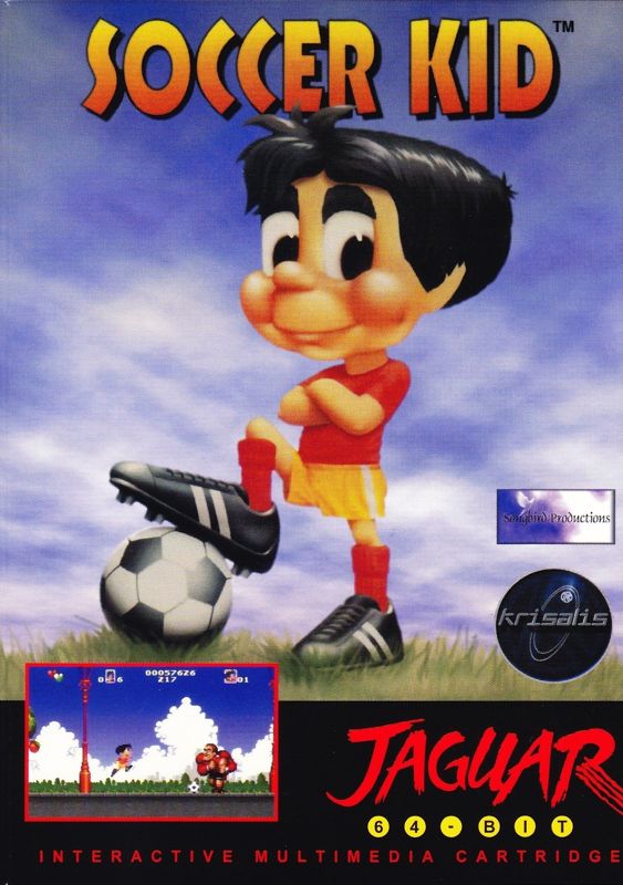 Front Cover for Soccer Kid (Jaguar)