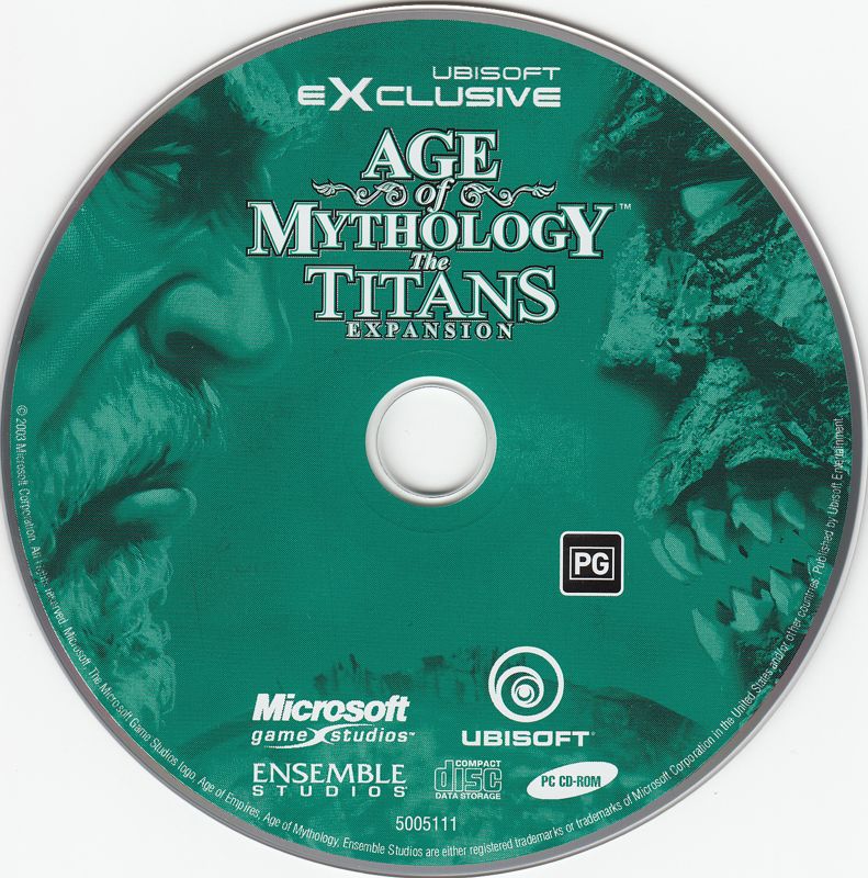 Media for Age of Mythology: Gold Edition (Windows) (Ubisoft eXclusive release): The Titans