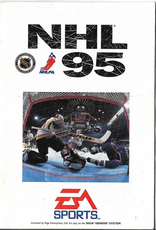NHL 95 cover or packaging material - MobyGames