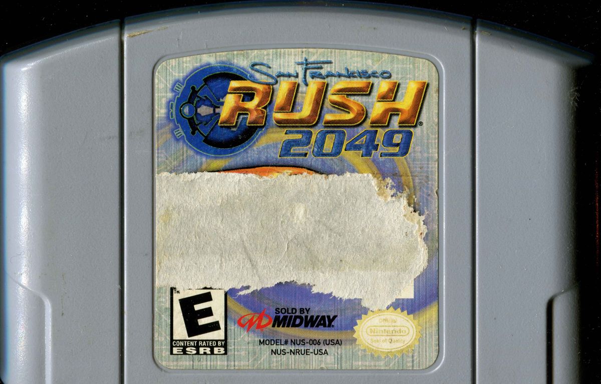 Media for San Francisco Rush 2049 (Nintendo 64): Front