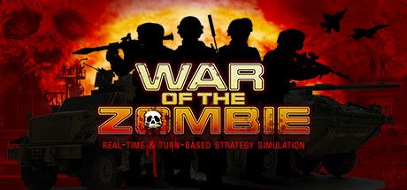 Front Cover for War Of The Zombie: Real-Time & Turn-Based Strategy Simulation (Macintosh and Windows) (Steam release)
