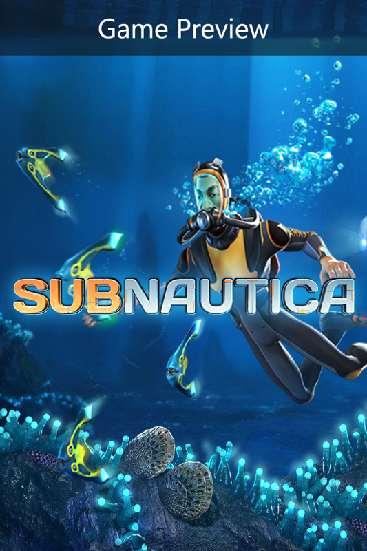 Front Cover for Subnautica (Xbox One) (Game Preview release)
