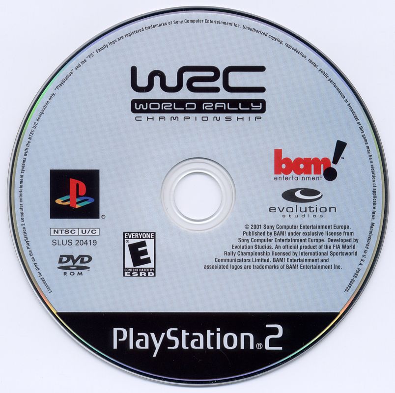Media for WRC World Rally Championship (PlayStation 2)