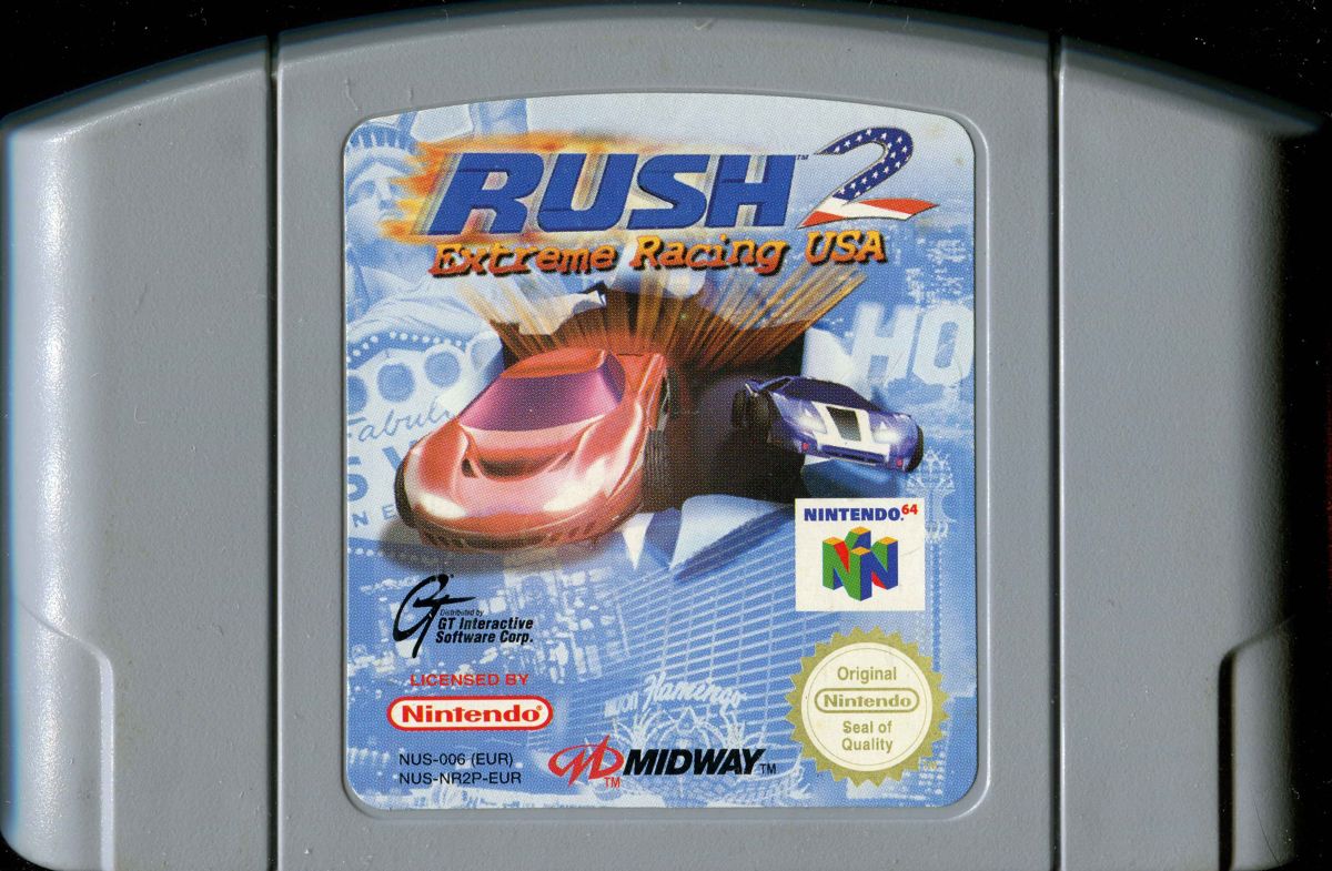 Media for Rush 2: Extreme Racing USA (Nintendo 64): Front