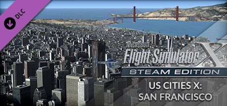 Front Cover for Microsoft Flight Simulator X: Steam Edition - US Cities X: San Francisco (Windows) (Steam release)