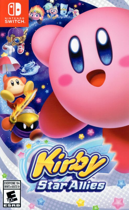 Front Cover for Kirby Star Allies (Nintendo Switch)