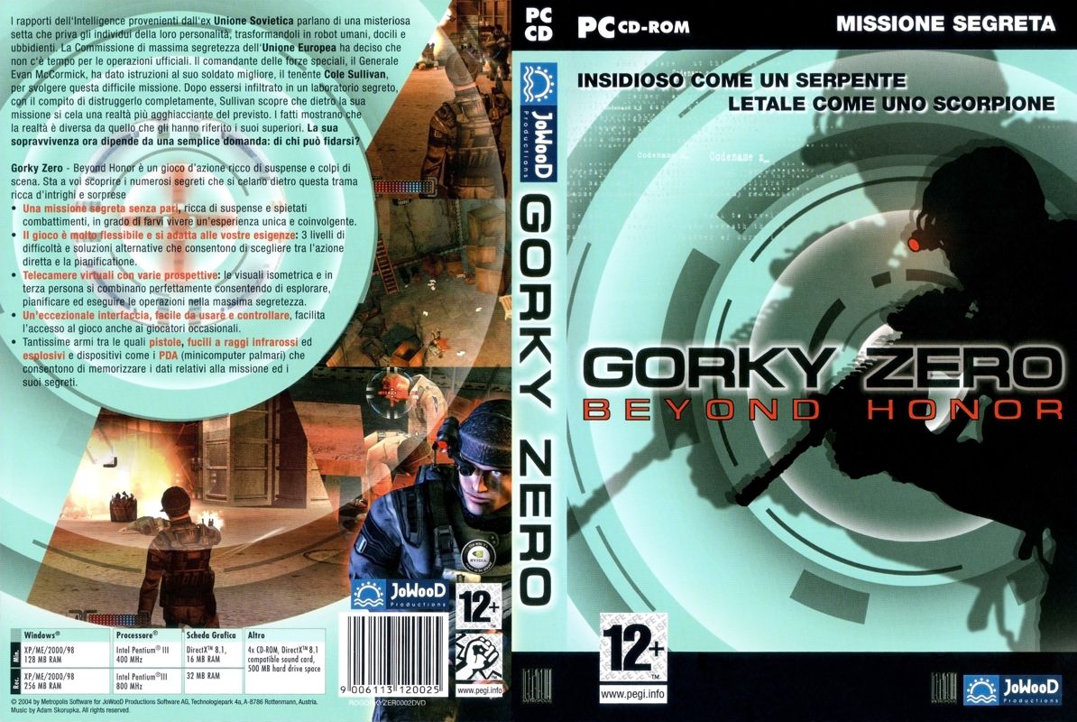 Full Cover for Gorky Zero: Beyond Honor (Windows)