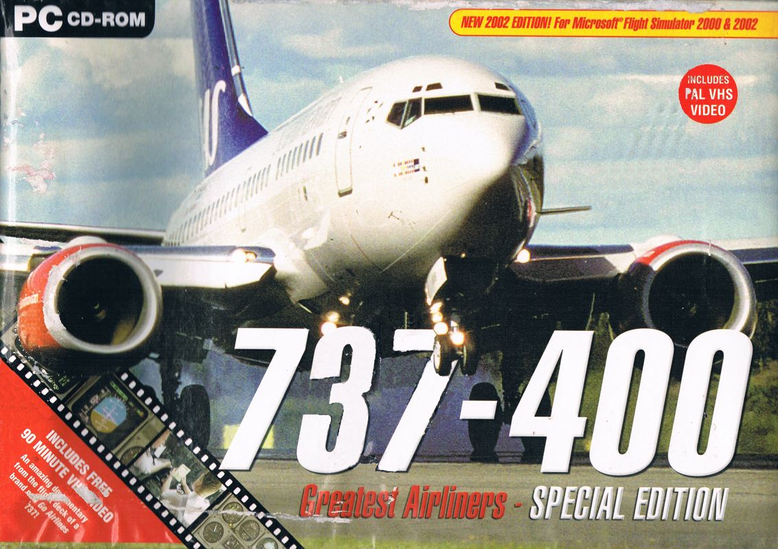 Front Cover for 737-400: Greatest Airliners - Special Edition (Windows)