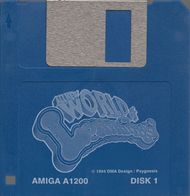 Media for The Lemmings Chronicles (Amiga) (Amiga 1200 version): Disk 1/4