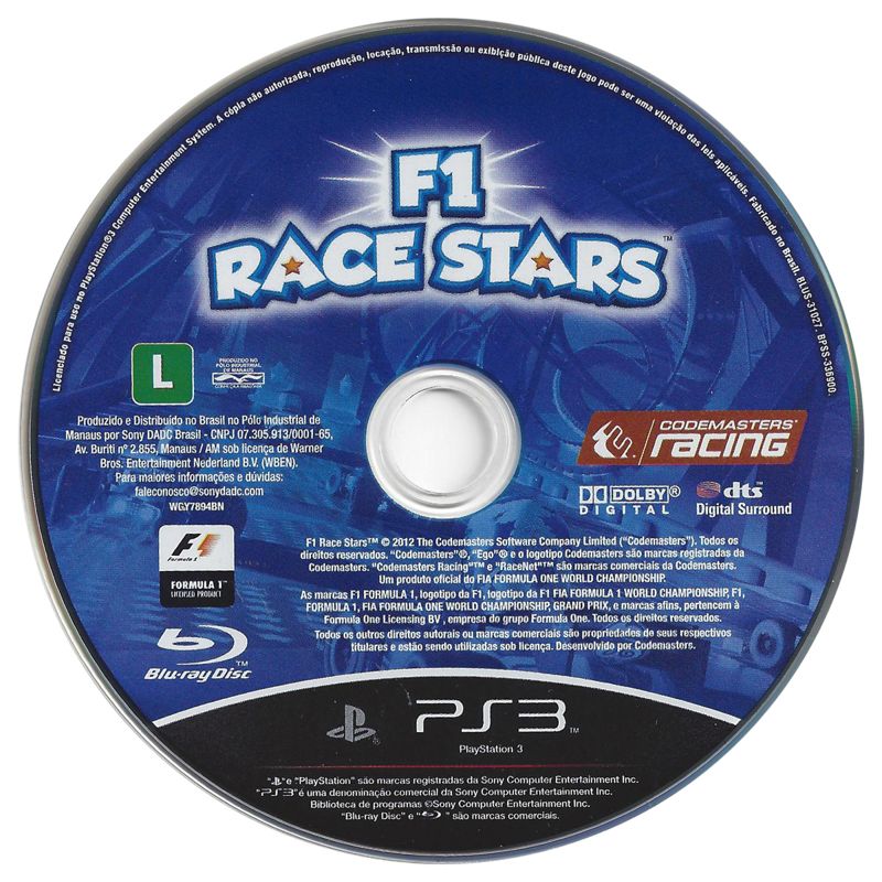 Media for F1 Race Stars (PlayStation 3)