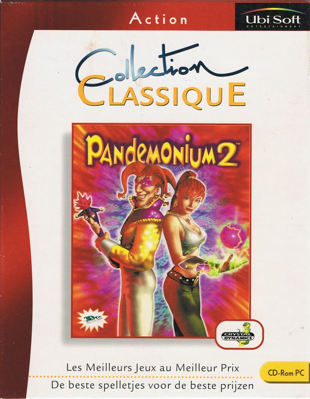 Front Cover for Pandemonium 2 (Windows) (Ubi Soft Classique Collection release)