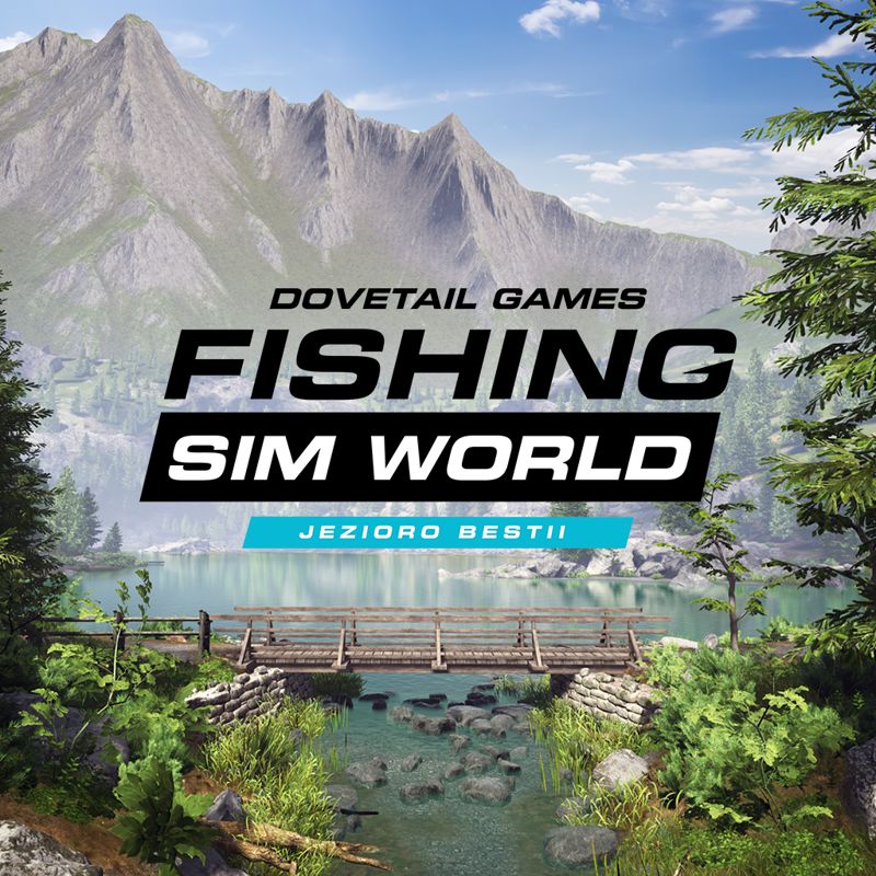 Front Cover for Fishing Sim World: Jezioro Bestii (PlayStation 4) (download release)