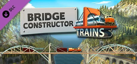 Front Cover for Bridge Constructor: Trains (Linux and Macintosh and Windows) (Steam release)