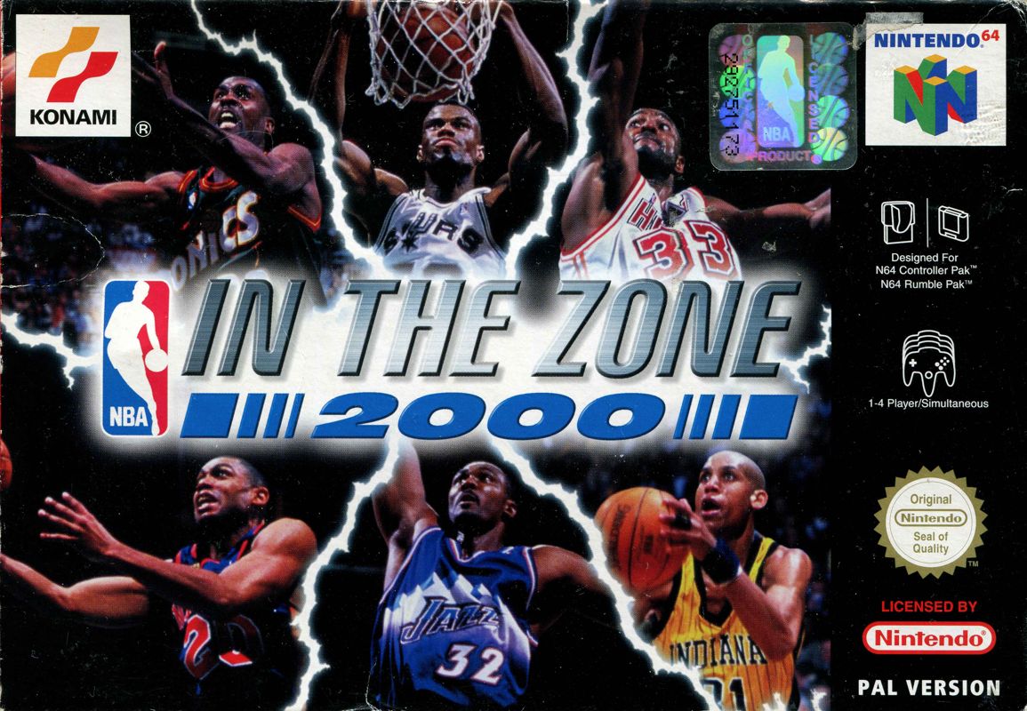 Front Cover for NBA in the Zone 2000 (Nintendo 64)