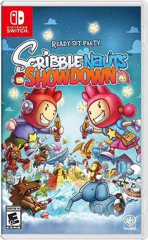 Front Cover for Scribblenauts Showdown (Nintendo Switch) (download release): 1st version