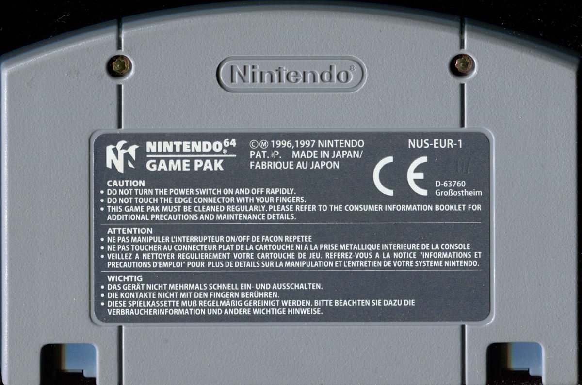 Media for NBA in the Zone 2000 (Nintendo 64): Back
