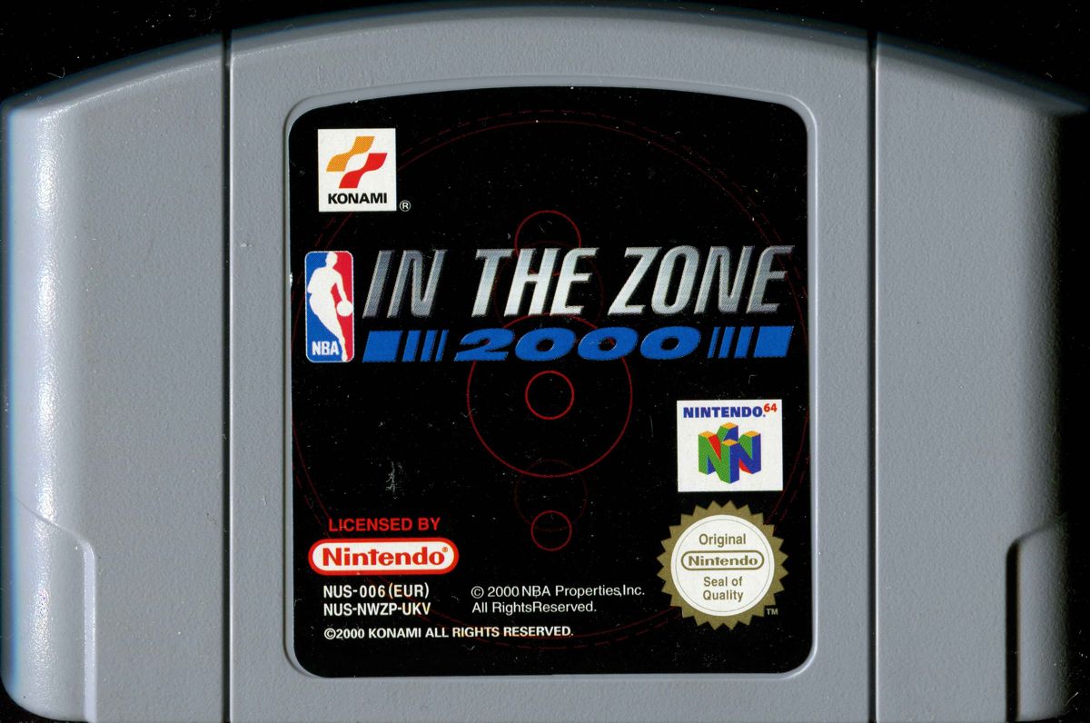 Media for NBA in the Zone 2000 (Nintendo 64): Front