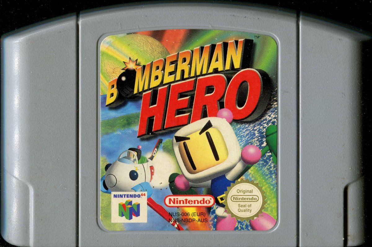 Media for Bomberman Hero (Nintendo 64): Front