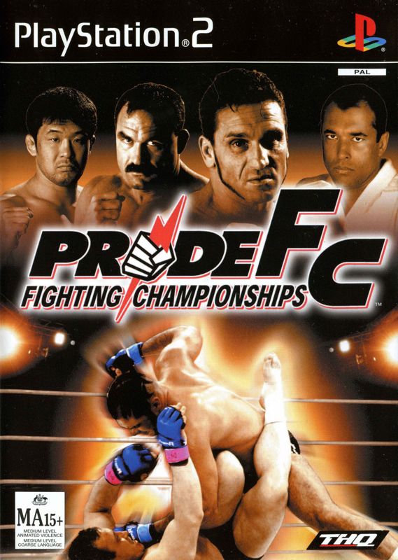 Front Cover for PRIDE FC: Fighting Championships (PlayStation 2)