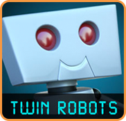 Front Cover for Twin Robots (Wii U) (download release)