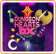 Front Cover for Dungeon Hearts DX (Wii U) (download release)