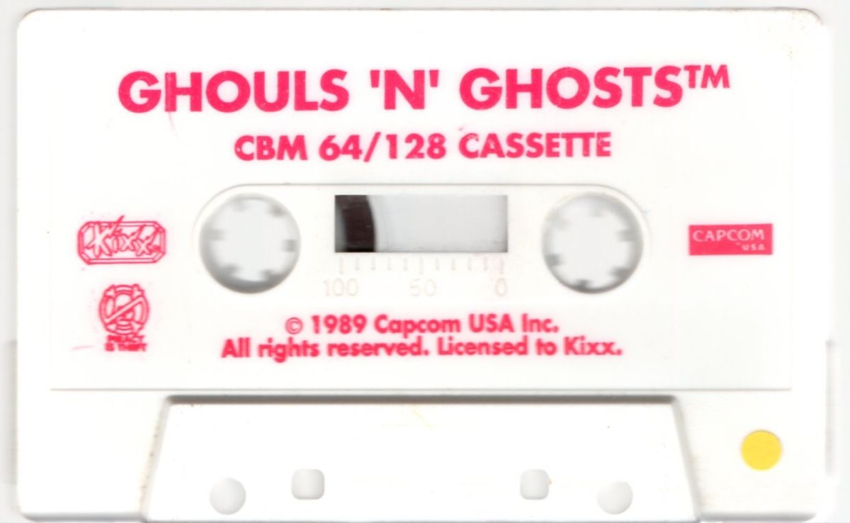 Media for Ghouls 'N Ghosts (Commodore 64) (Budget re-release)