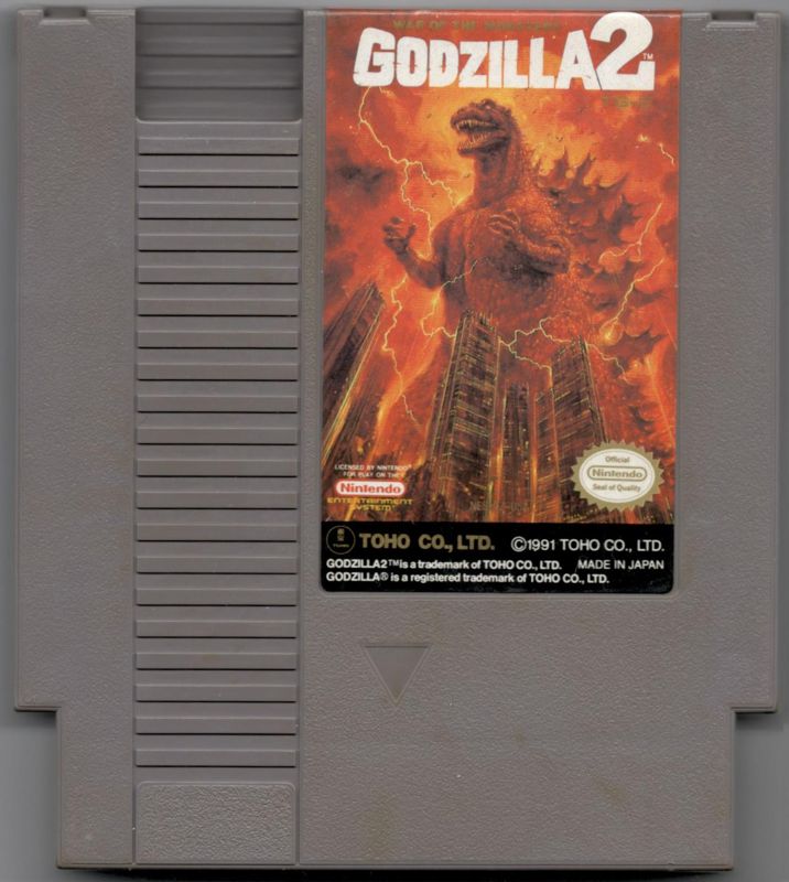 Media for Godzilla 2: War of the Monsters (NES)