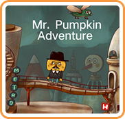 Front Cover for Mr. Pumpkin Adventure (Wii U) (download release)