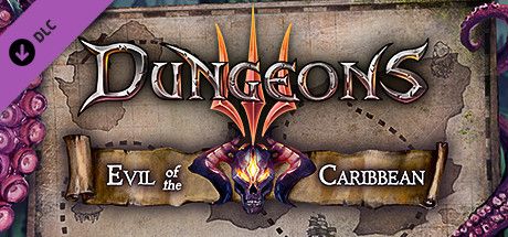 Front Cover for Dungeons III: Evil of the Caribbean (Linux and Macintosh and Windows) (Steam release)