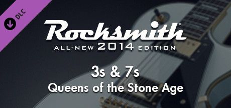 Front Cover for Rocksmith: All-new 2014 Edition - Queens Of The Stone Age: 3s & 7s (Macintosh and Windows) (Steam release)