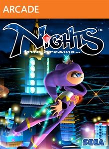 Front Cover for NiGHTS into Dreams... (Xbox 360)