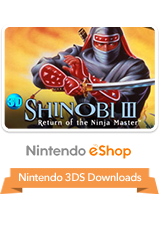 Front Cover for Shinobi III: Return of the Ninja Master (Nintendo 3DS)
