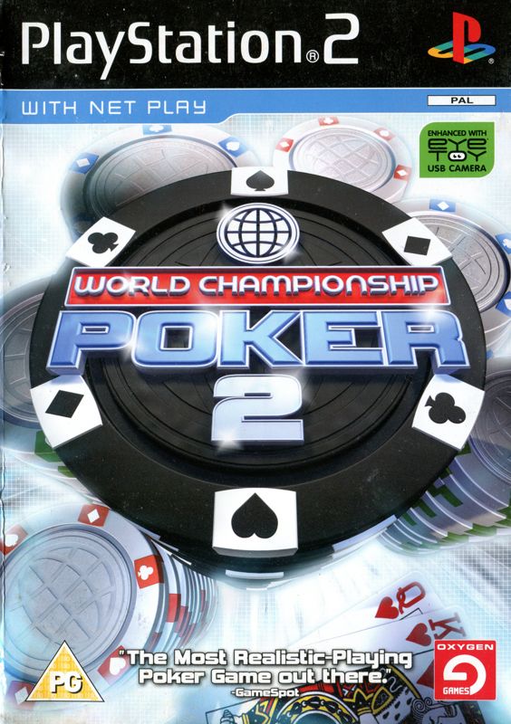 Front Cover for World Championship Poker 2 featuring Howard Lederer (PlayStation 2)