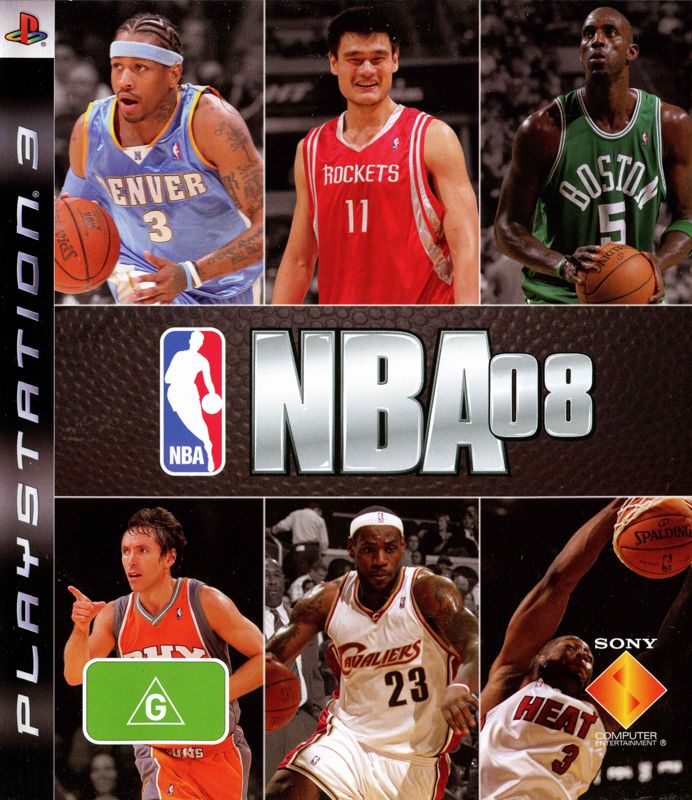 Front Cover for NBA 08 (PlayStation 3)