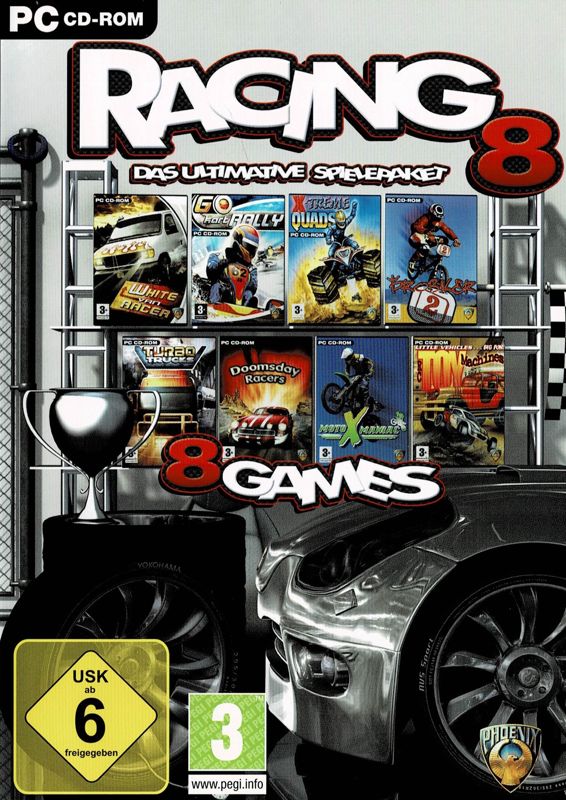 Racing 8 Attributes, Tech Specs, Ratings - MobyGames