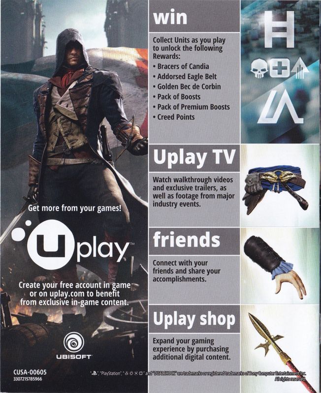 Assassin's Creed Unity cover or packaging material MobyGames
