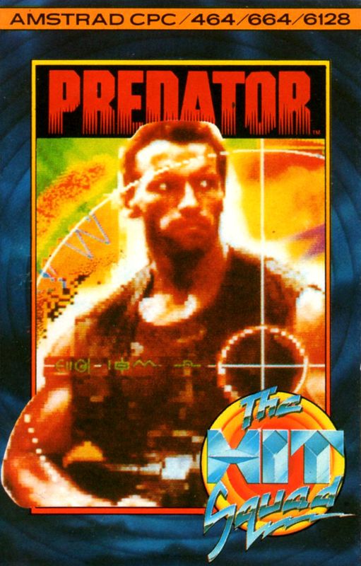 Front Cover for Predator (Amstrad CPC) (Hit Squad release)